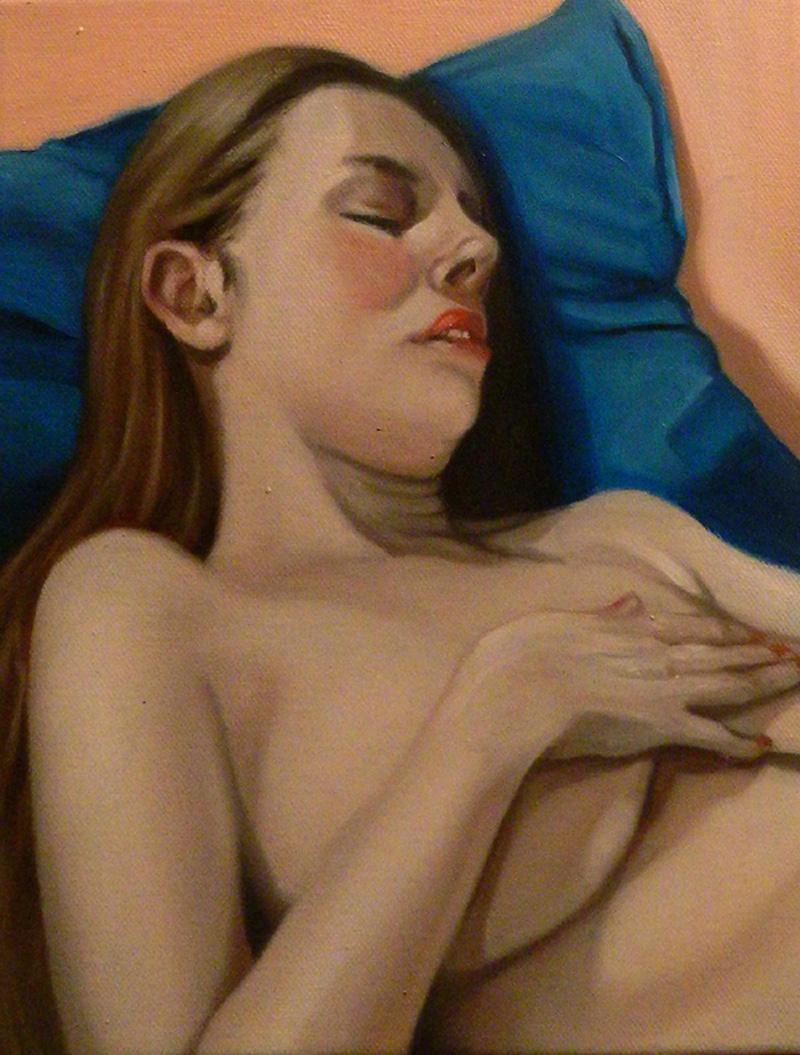 Giuliano Sale, Senza Titolo, 2013, Oil On Canvas, 30x24 Cm