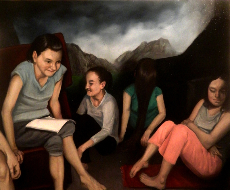 Giuliano Sale, Senza Titolo, 2013, Oil On Canvas, 50x60 Cm