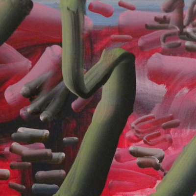 Pastorello, Senza Titolo, 2013, Acrylic On Canvas, 20x30 Cm