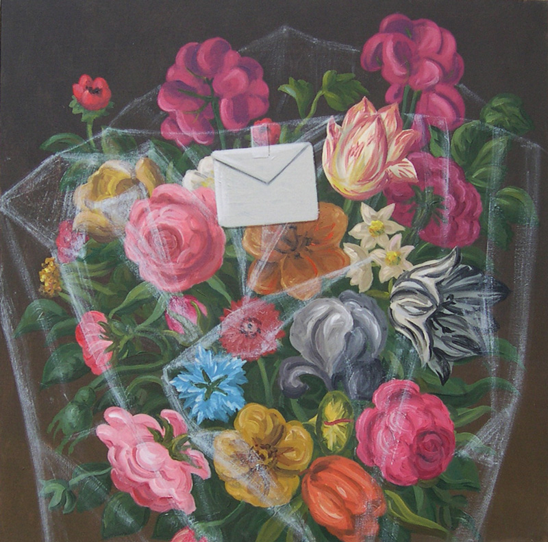 Aldo Damioli, S.T, 2011, Oil On Canvas, 40x40 Cm