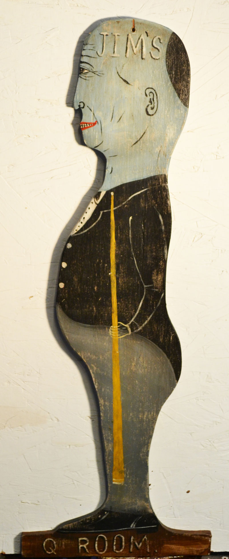 Fred Stonehouse, Q-room, 2012, acrylic on plywood, 58x22 cm