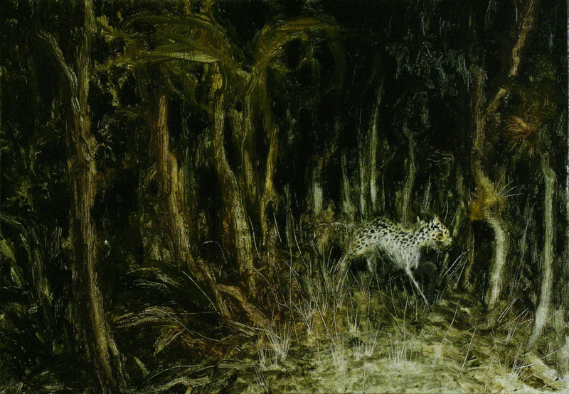 Francesco De Grandi, Notturno, 2008 oil on canvas, 35x50 cm