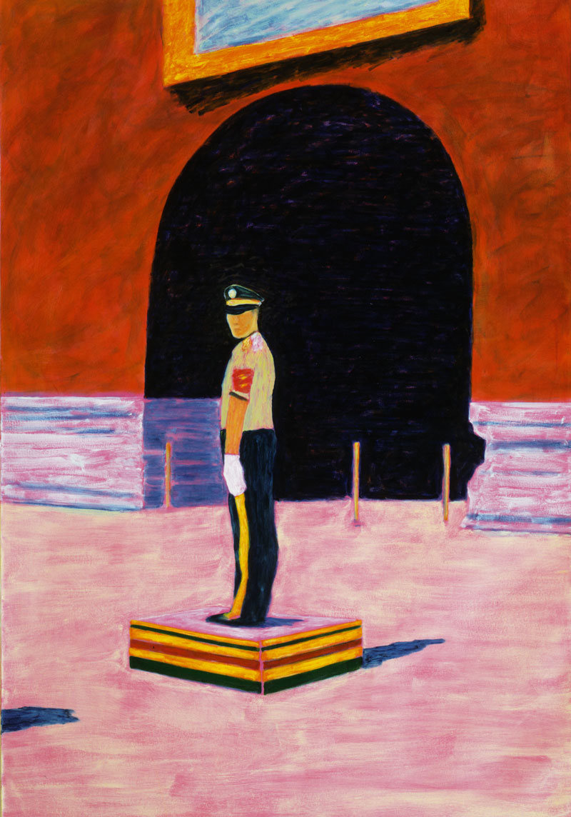Bruno Pacheco, Enguard-(souvenirs), 2005, Oil On Canvas, 210x145 Cm
