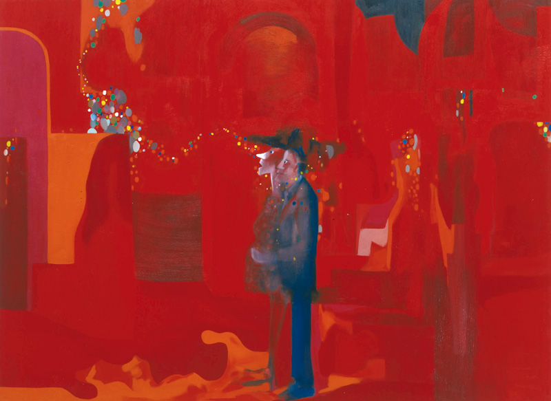 Marco Cingolani, La Dolce Vita, 2000, Oil On Canvas, 290x400 Cm