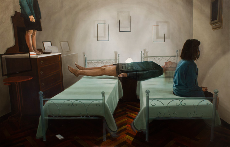 Dario Maglionico, Reificazione #21, Oil On Canvas, 130×200 Cm, 2016