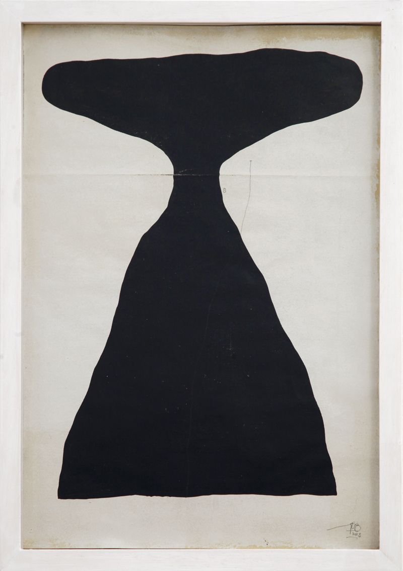 108, Razionale Irrazionale, 2019, ink on paper, 49×34 cm