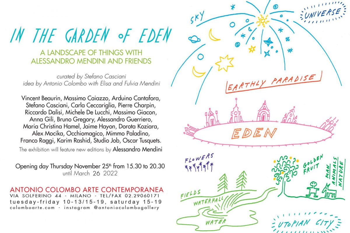 Invitation In The Garden Of Eden DATA CORRETTA