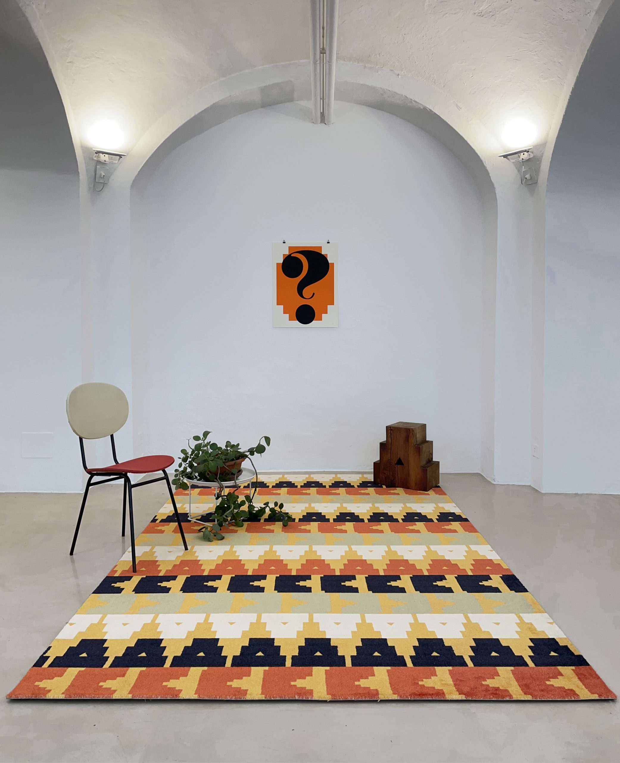 Andy Cruz Of House Industries, Native (rug), 2022, 280x180 Cm