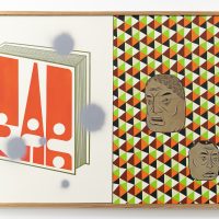 Barry McGee, Untitled, 2022, Acrylic, Gouache And Aerosol On Paper, 63,5 X 91,4 Cm