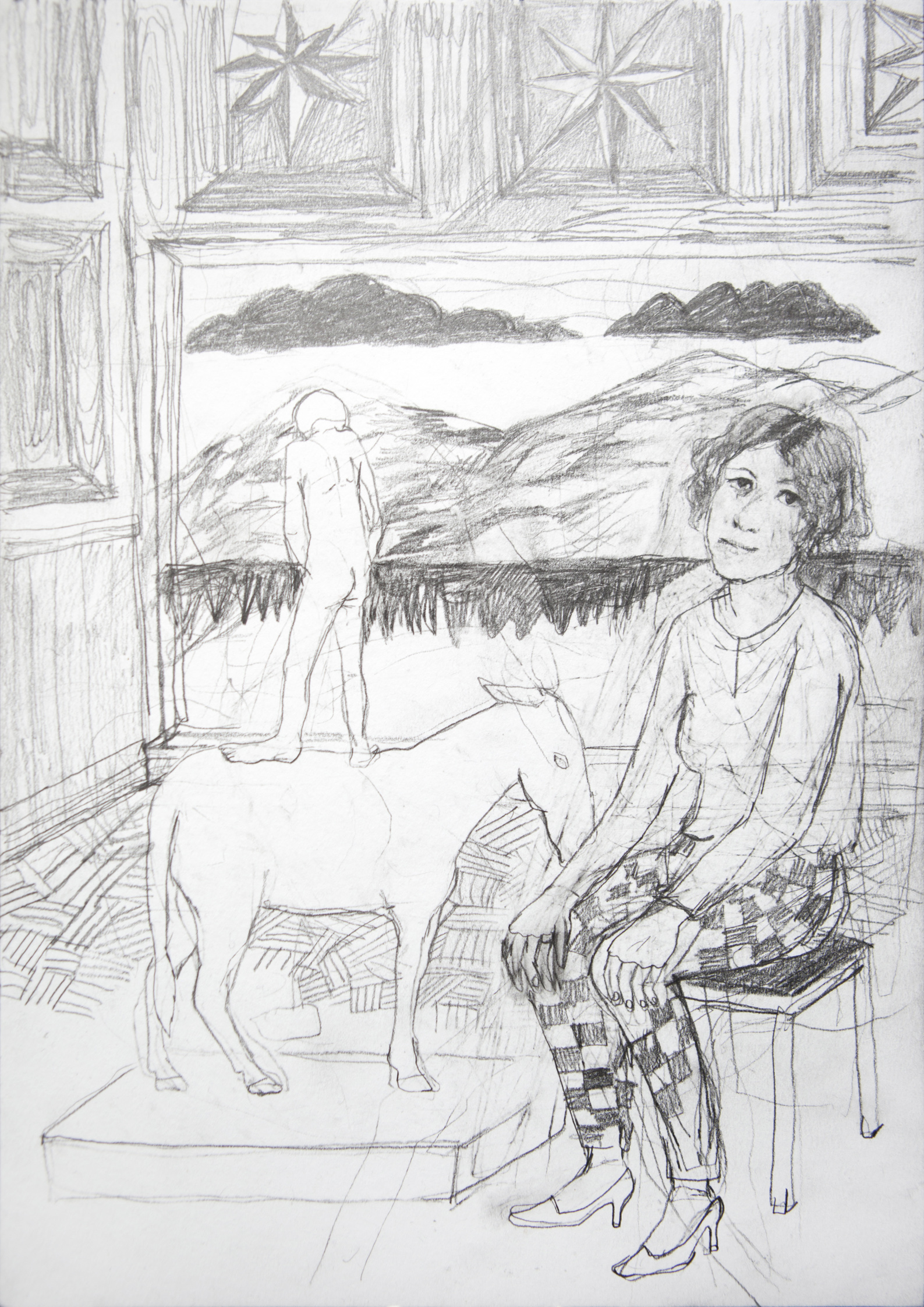 Erika Nordqvist, Untitled, 2015-2016, pencil on paper, 30×21 cm (26)