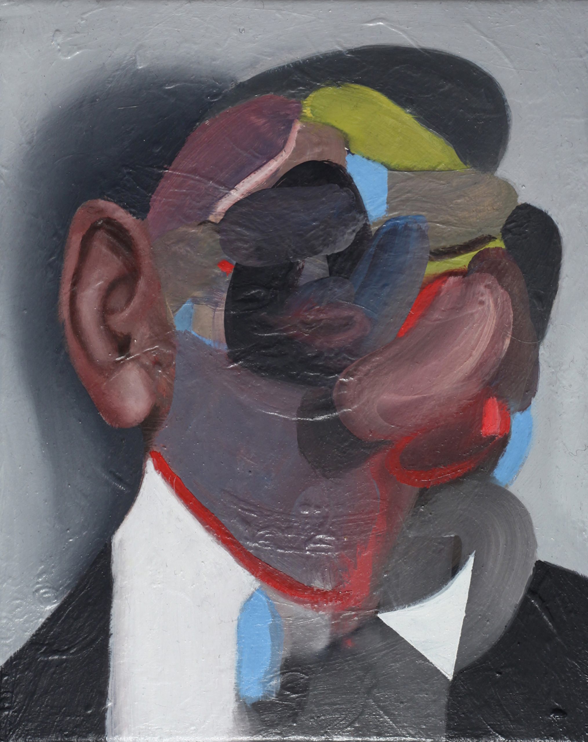Giuliano Sale, 10, 2017, Acrilico su tela, 24×30 cm