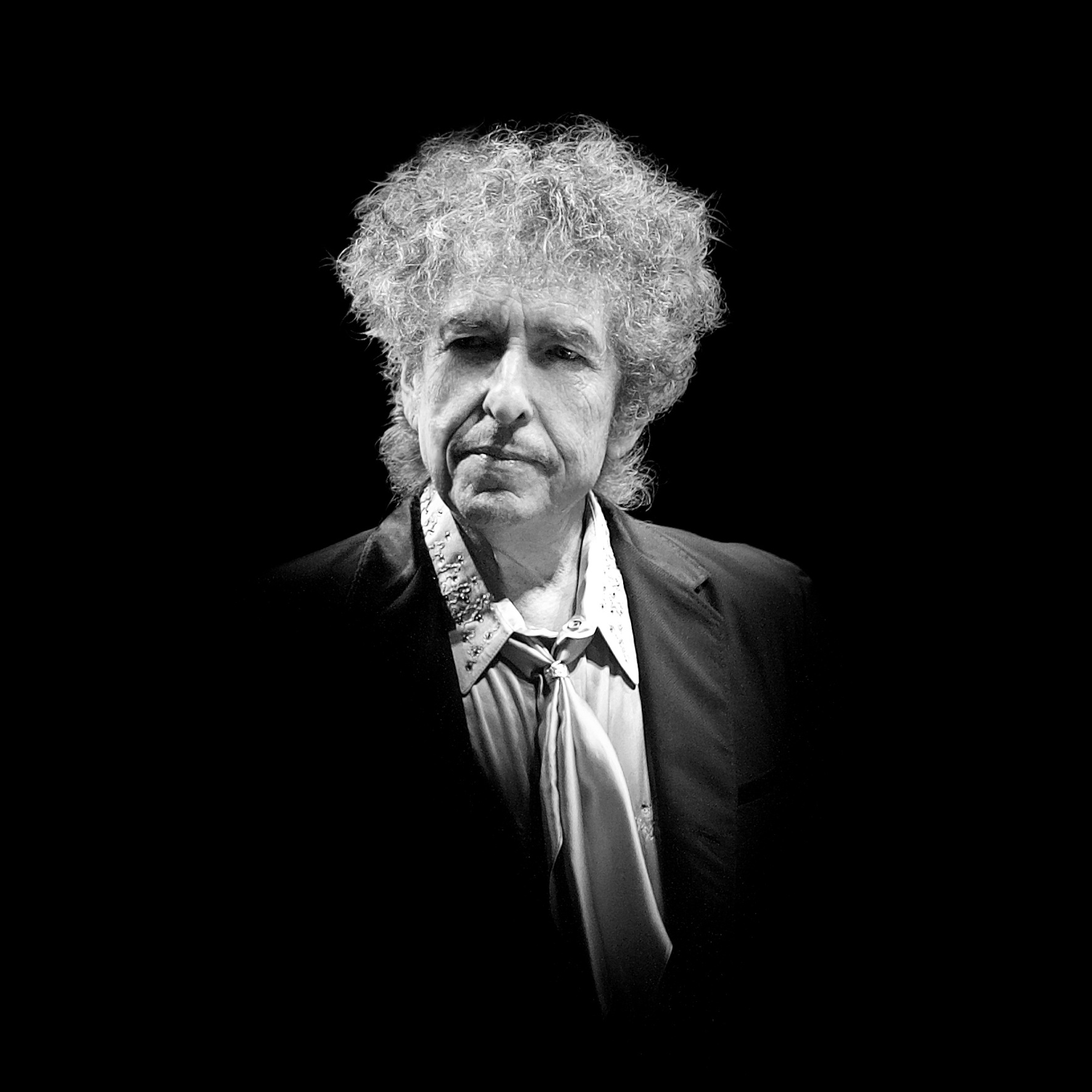Paolo Brillo, Bob Dylan, London 27.11.2013, stampa a getto di inchiostro su carta fine art, 2013-2023, cm 40×40